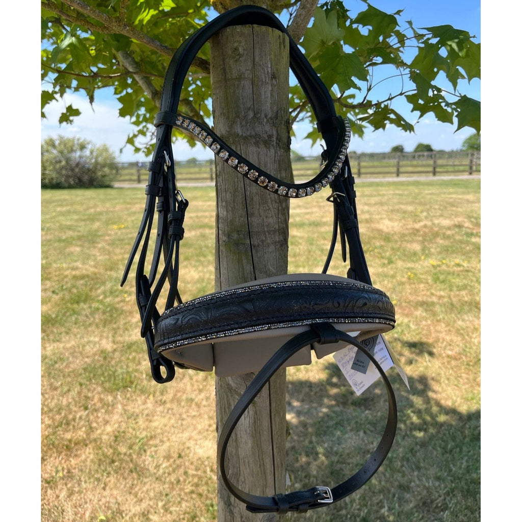 Otto Schumacher Elegant Snaffle Bridle K6 - In stock and ready to ship - Cob and Full