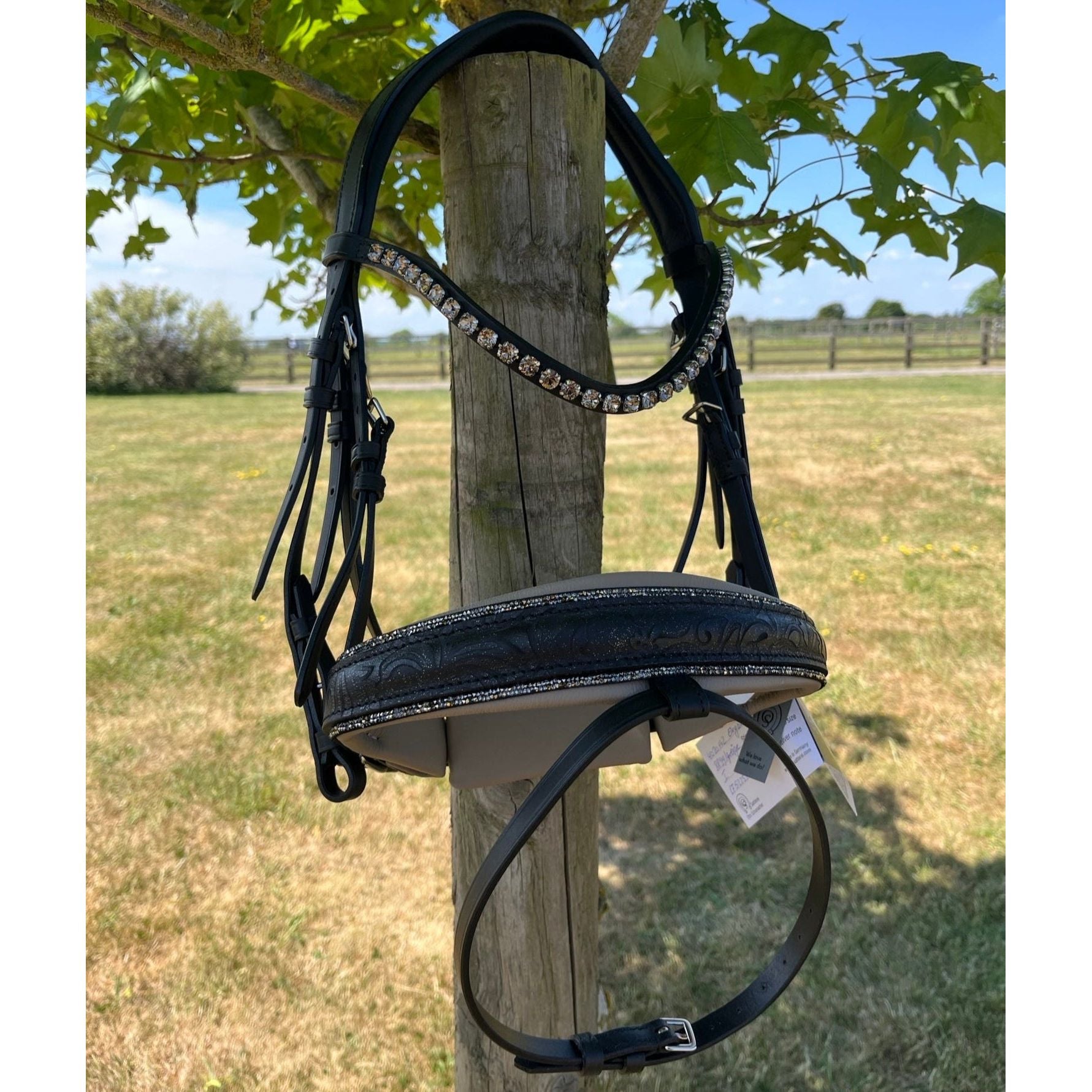 Otto Schumacher Elegant Snaffle Bridle K6 - In stock and ready to ship - Cob and Full