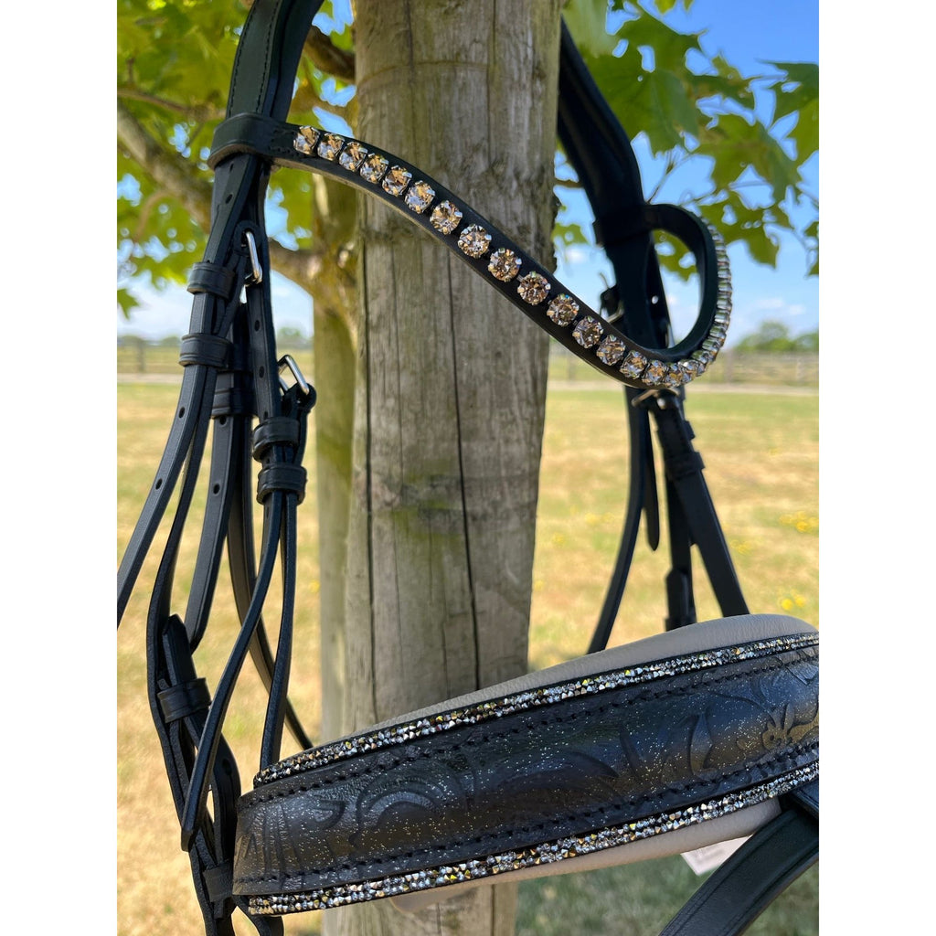 Otto Schumacher Elegant Snaffle Bridle K6 - In stock and ready to ship - Cob and Full