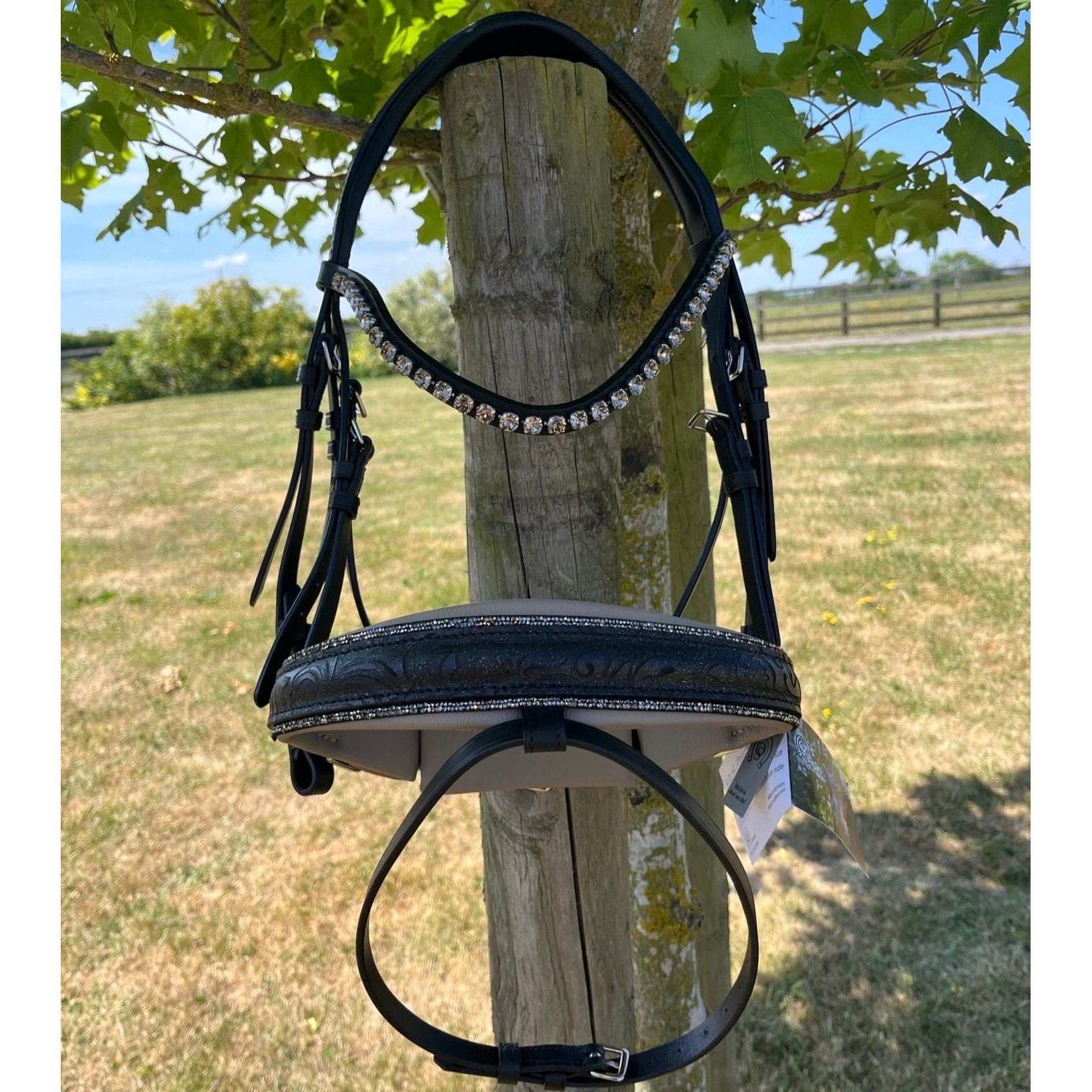Otto Schumacher Elegant Snaffle Bridle K6 - In stock and ready to ship - Cob and Full