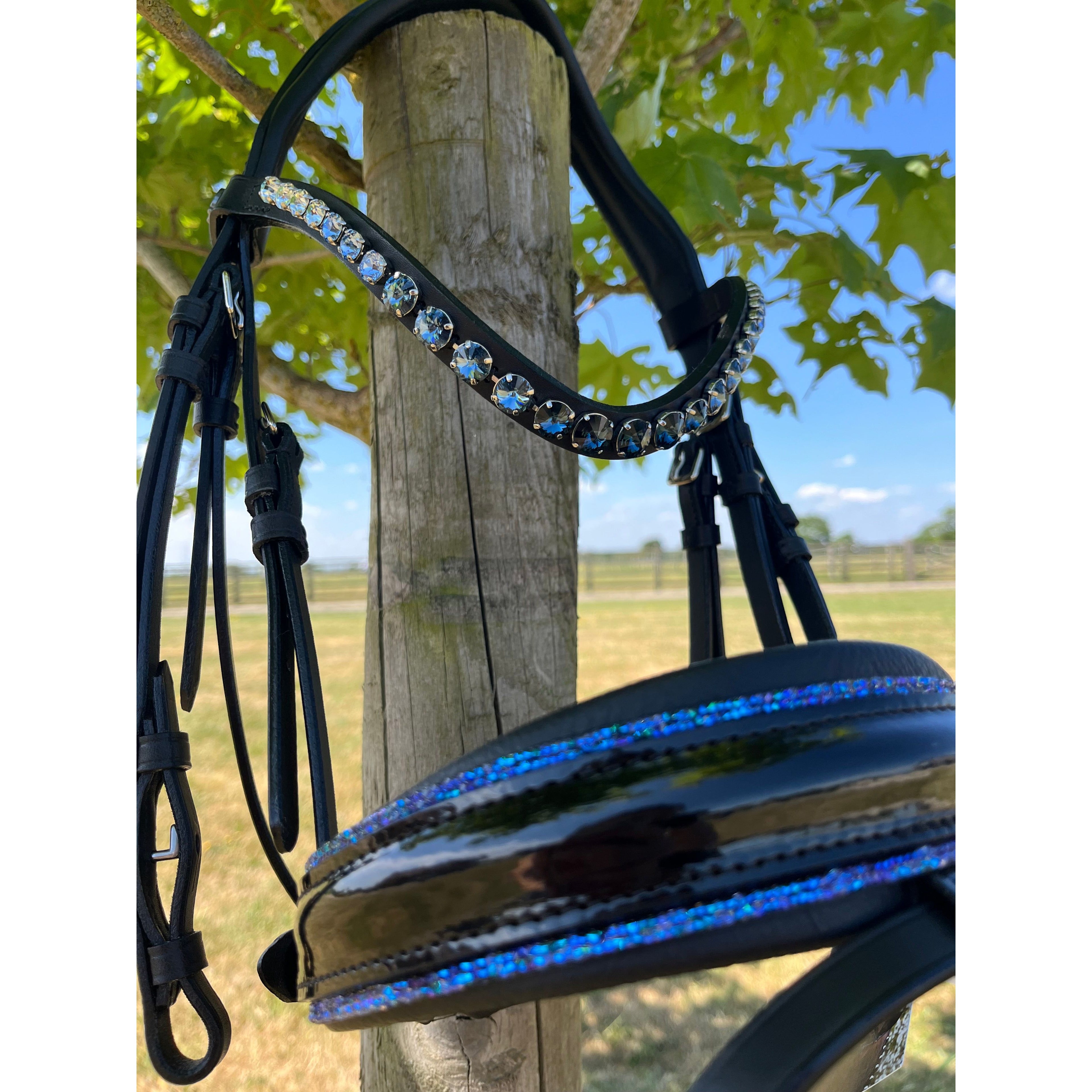 Otto Schumacher Elegant Snaffle Bridle K4 - In stock and ready to ship - Cob and Full