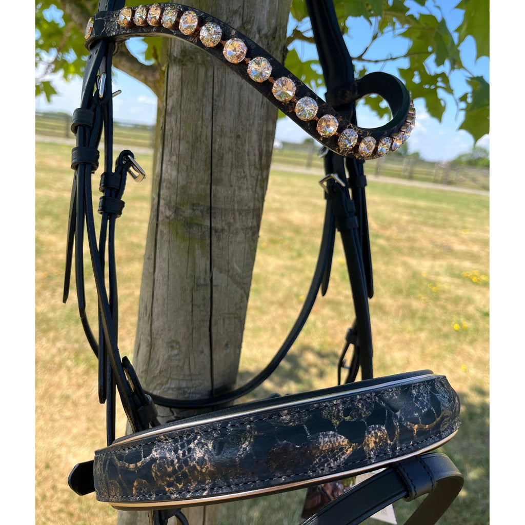 Otto Schumacher Elegant Snaffle Bridle K2 - In stock and ready to ship - Cob and Full