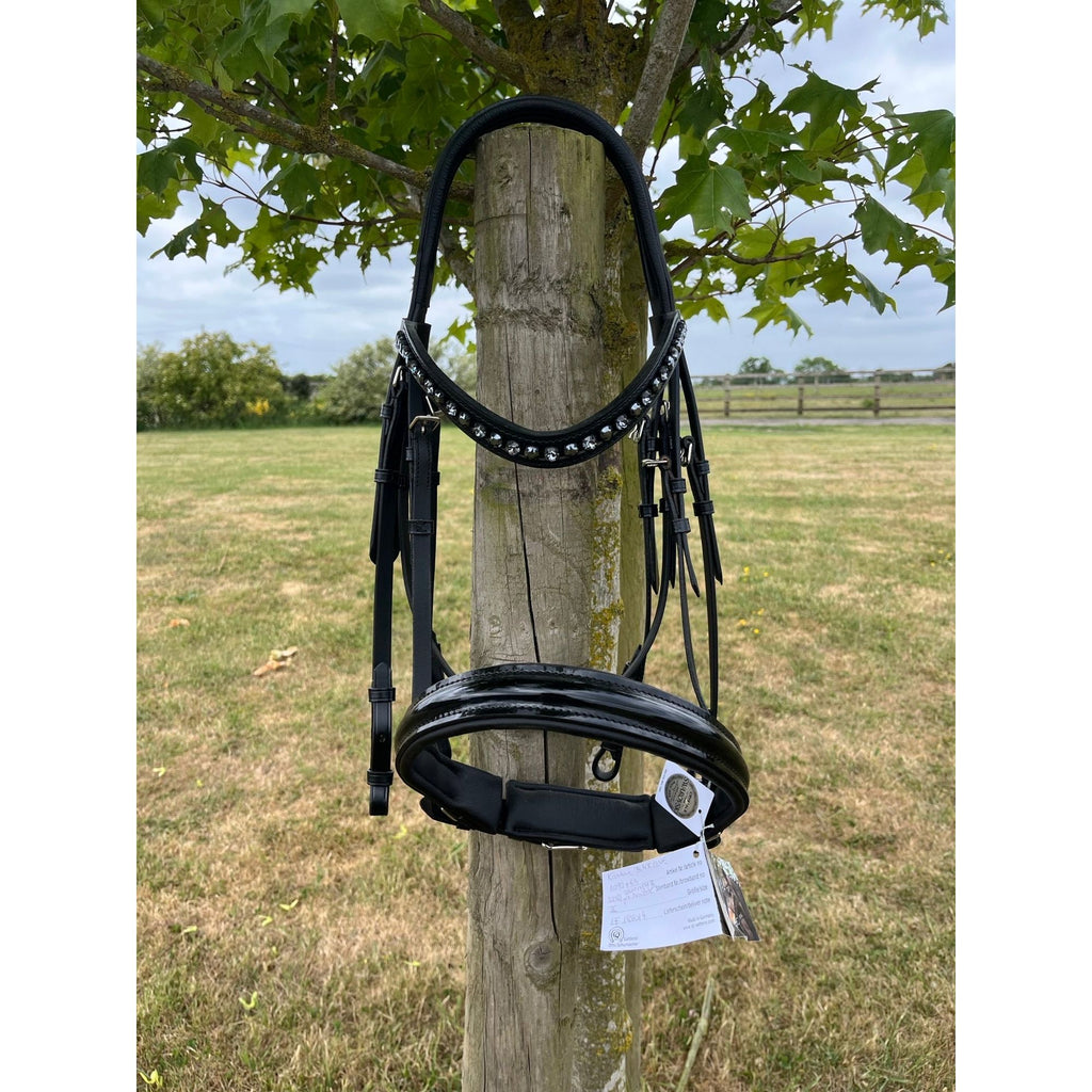 Otto Schumacher Black Line Double Bridle K21 - In stock and ready to ship - Full