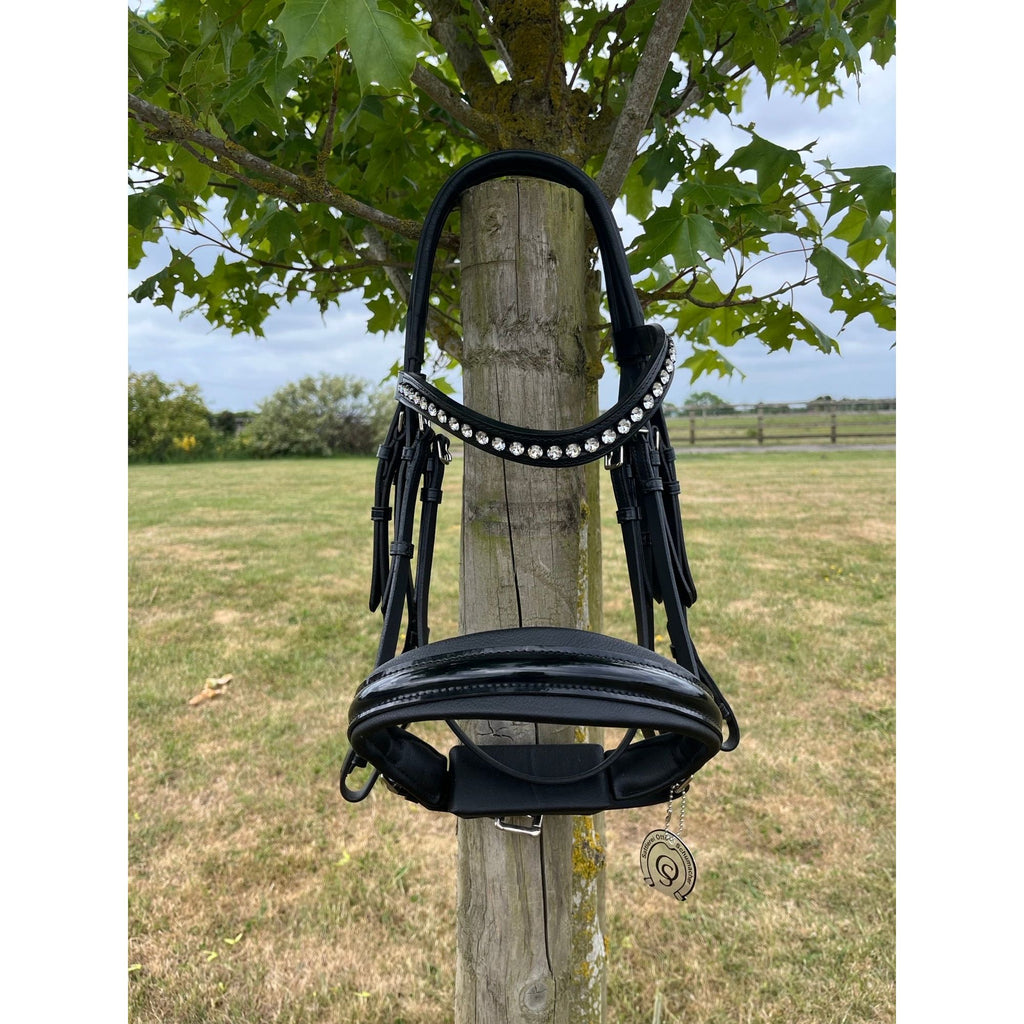 Otto Schumacher Black Line Double Bridle K20 - In stock and ready to ship - Cob