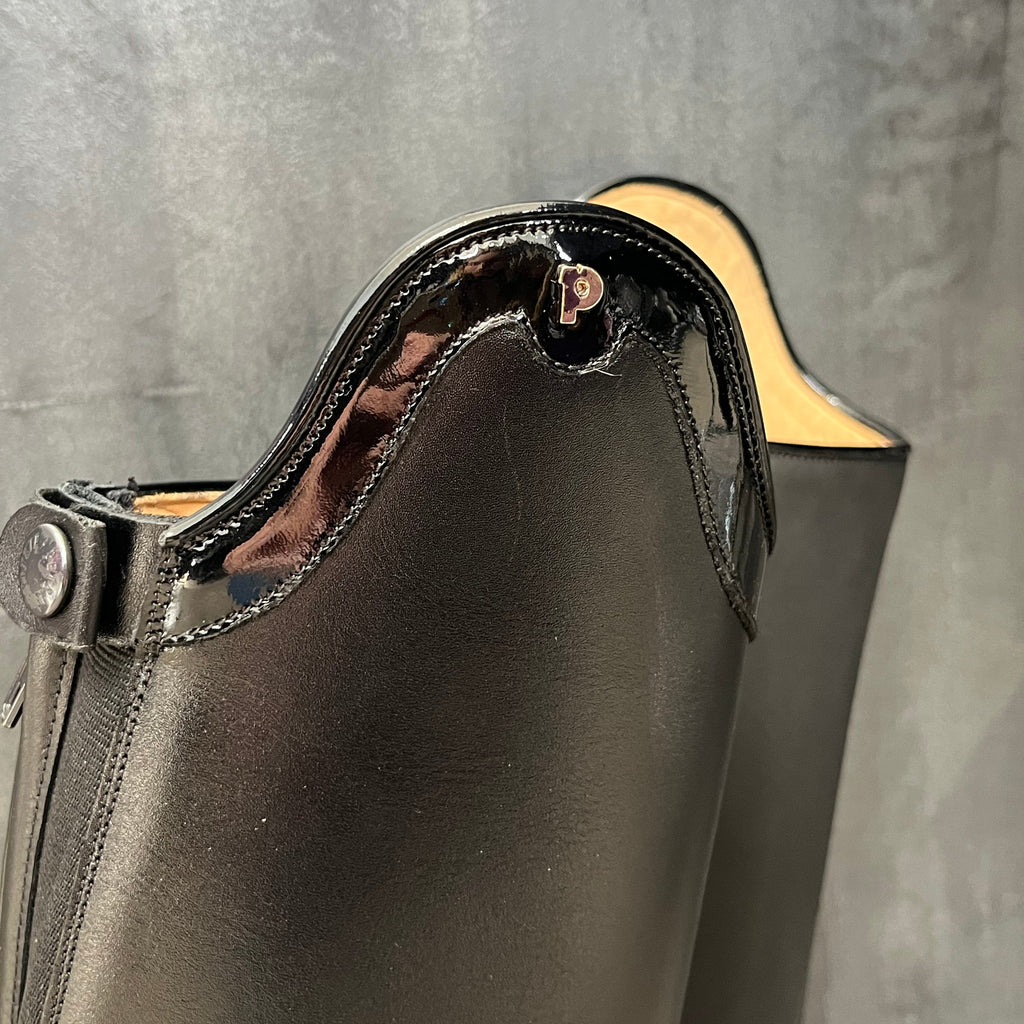 Petrie Napoli Black Boot with Patent rand- Ready to Wear!