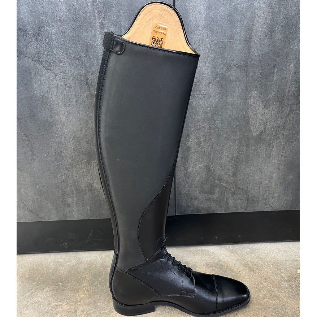 Petrie Napoli Black Boot with Patent rand- Ready to Wear!