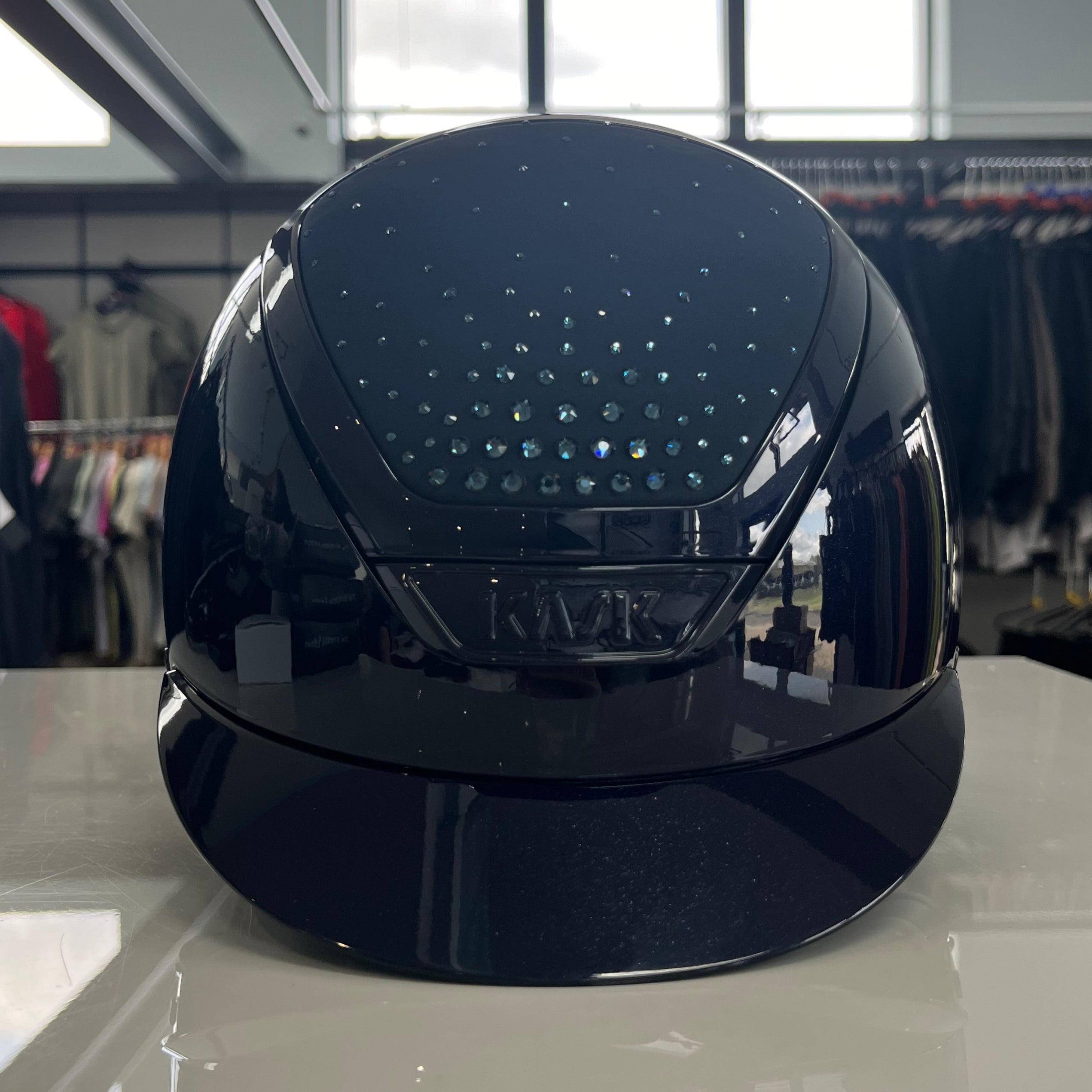 Kask Dogma Pure Shine Atlantic Blue with Montana Passage M- in stock and ready to ship! KA7
