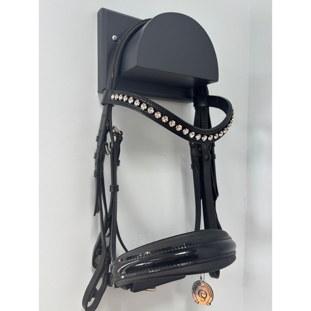 Otto Schumacher Black Line Double Bridle K20 - In stock and ready to ship - Cob