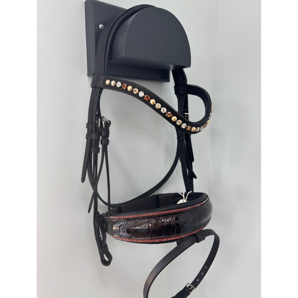 Otto Schumacher Elegant Snaffle Bridle K5 - In stock and ready to ship - Full