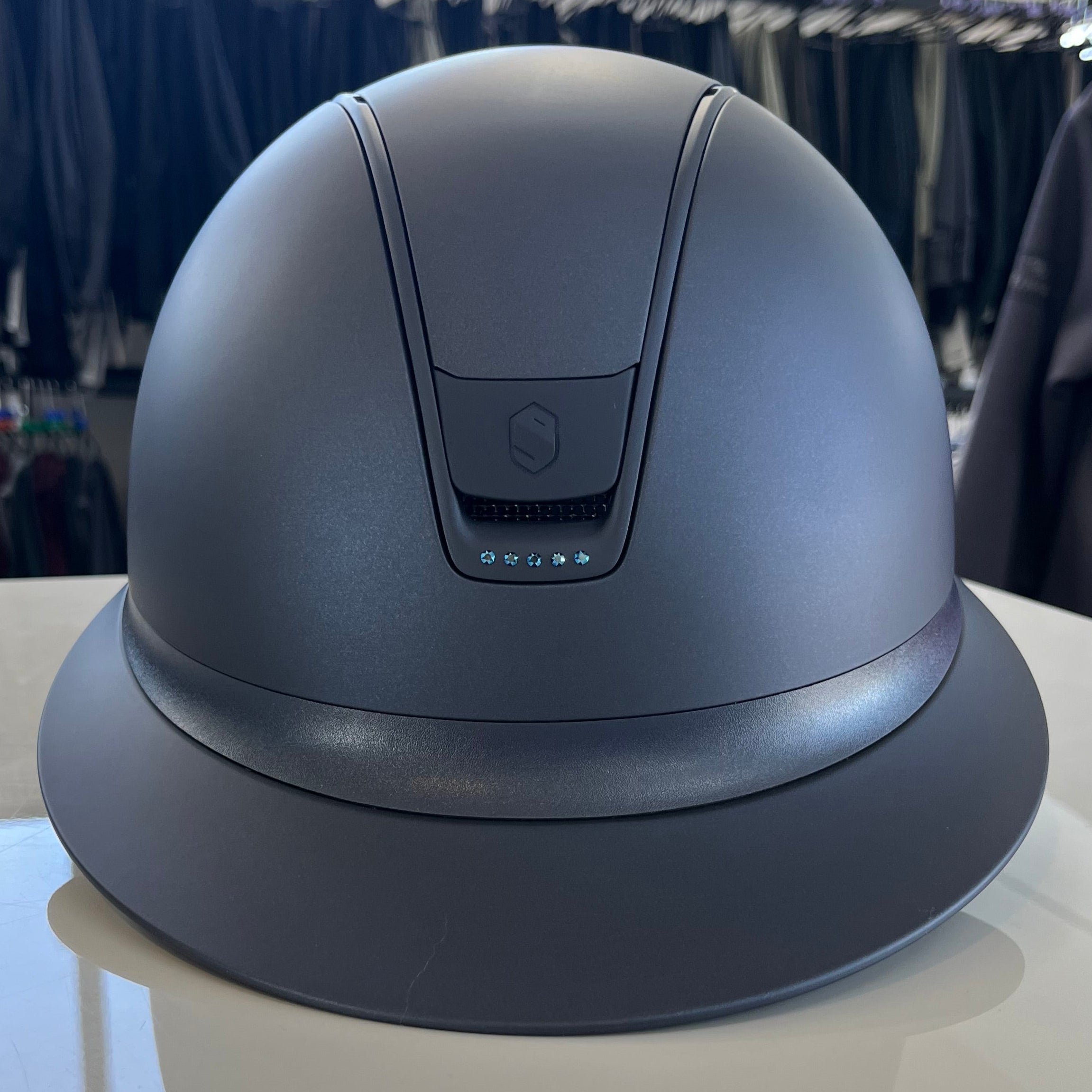 Samshield Miss Shield 2.0 Blue Darkline with five front crystals- in stock and ready to ship!