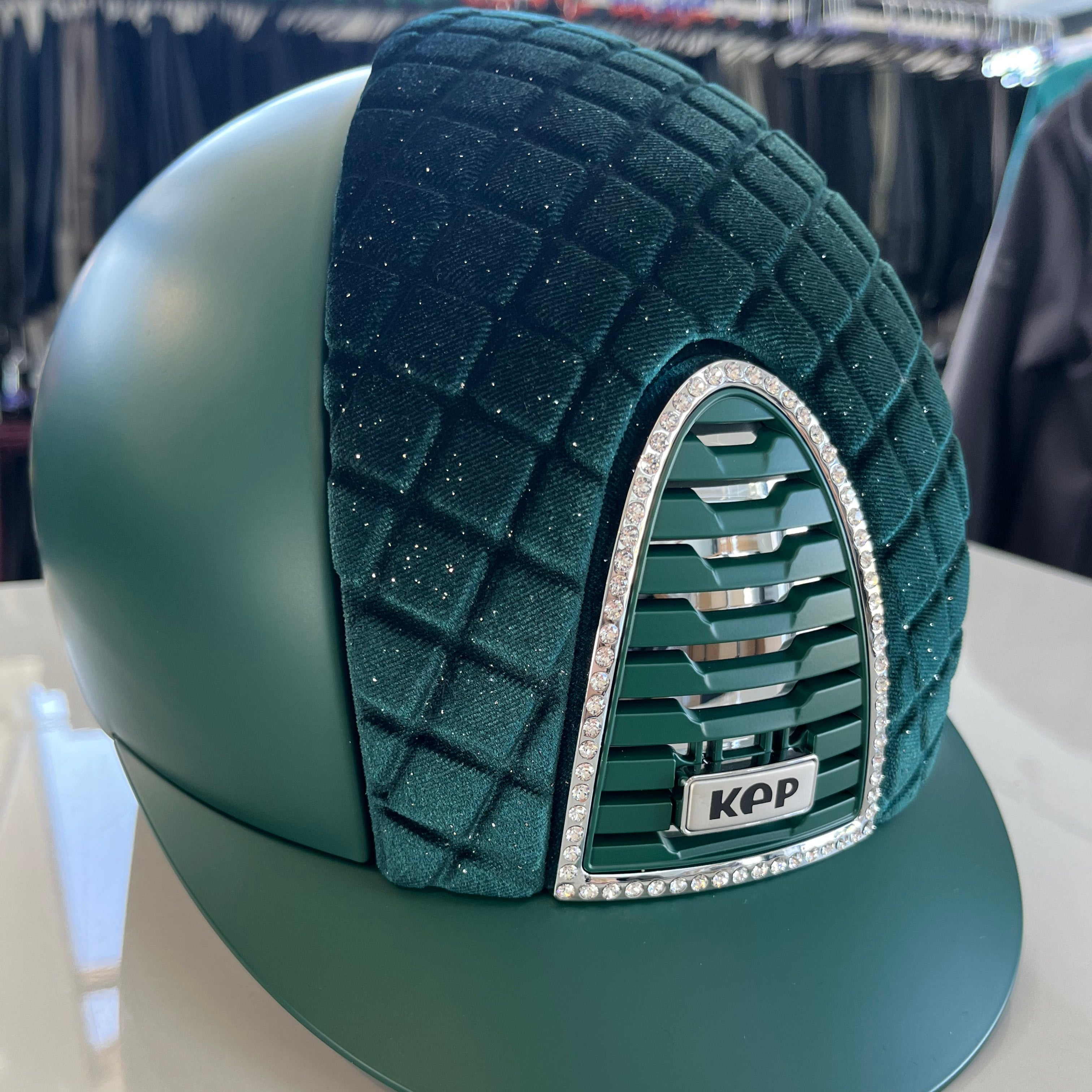Kep Cromo2 Milano Shining Velvet Collection Green M- in stock and ready to ship!