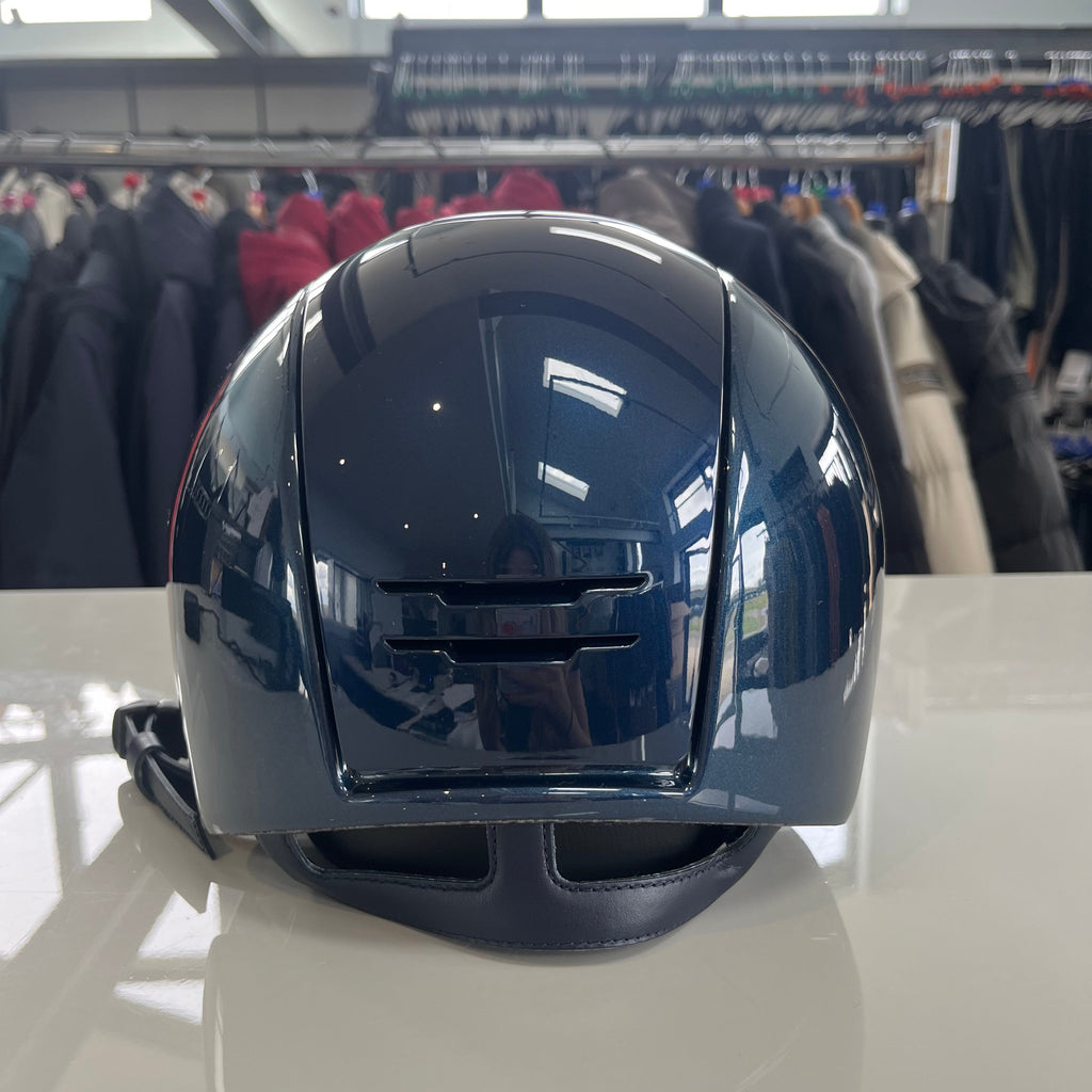 Kep Cromo2 Blue shine/rosegold frame & crystal logo- Large KE12