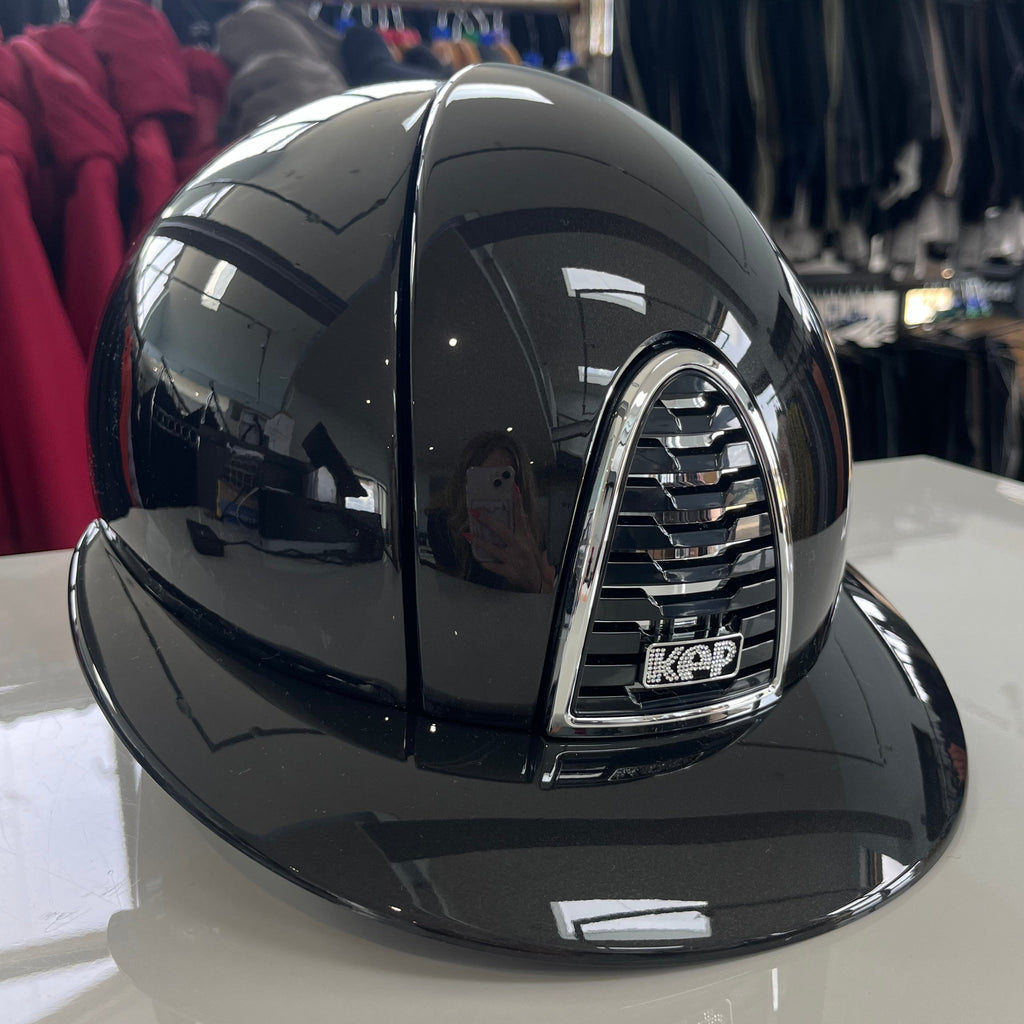 Kep Cromo2 Black Polish Polo & Crystal Logo Large KE13