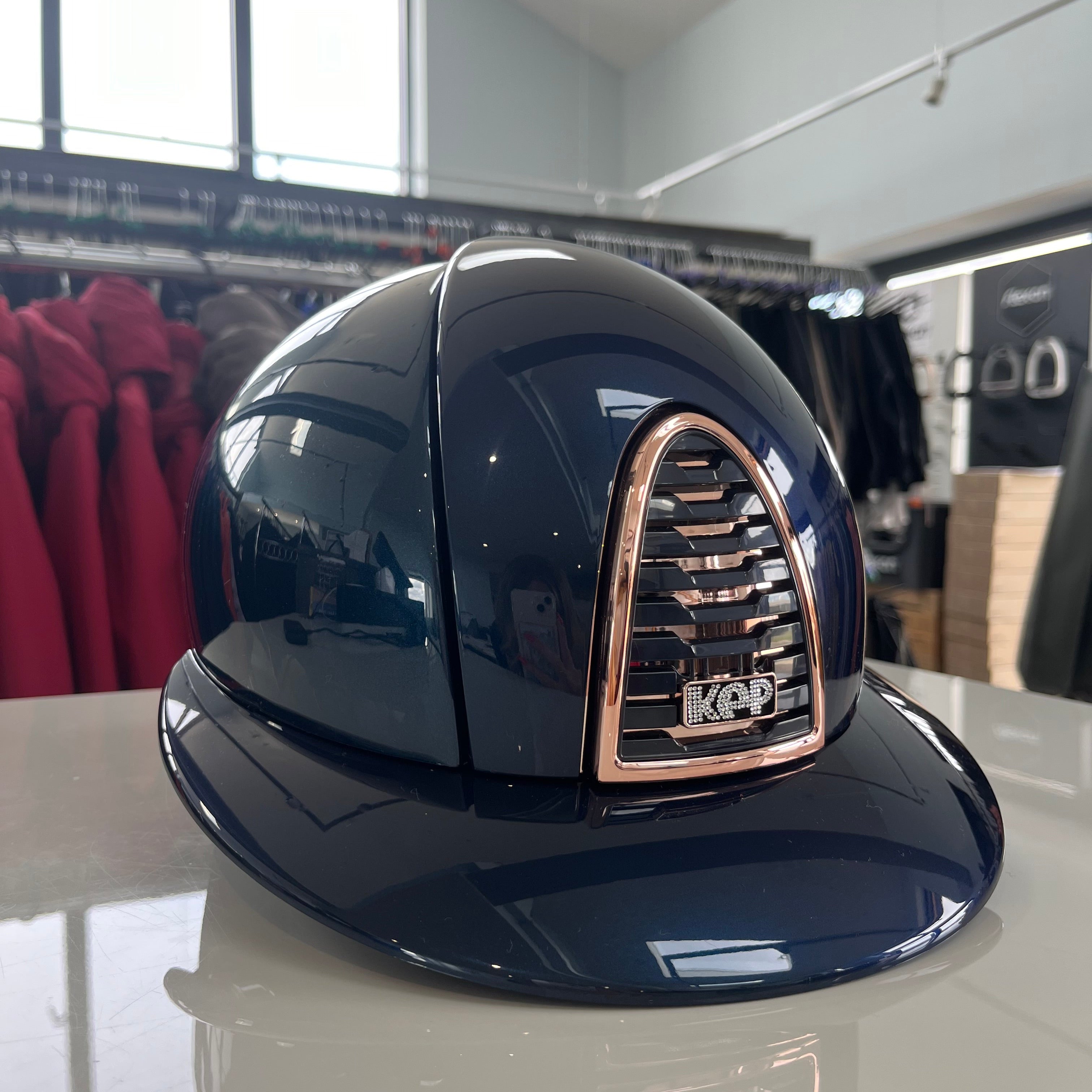 Kep Cromo2 Blue Polish Polo/rosegold frame &  Medium KE16
