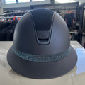 Samshield Miss Shield 2.0 Darkline Blue with Alcantara Top and Crystal Fabric Frontal Band M - S338