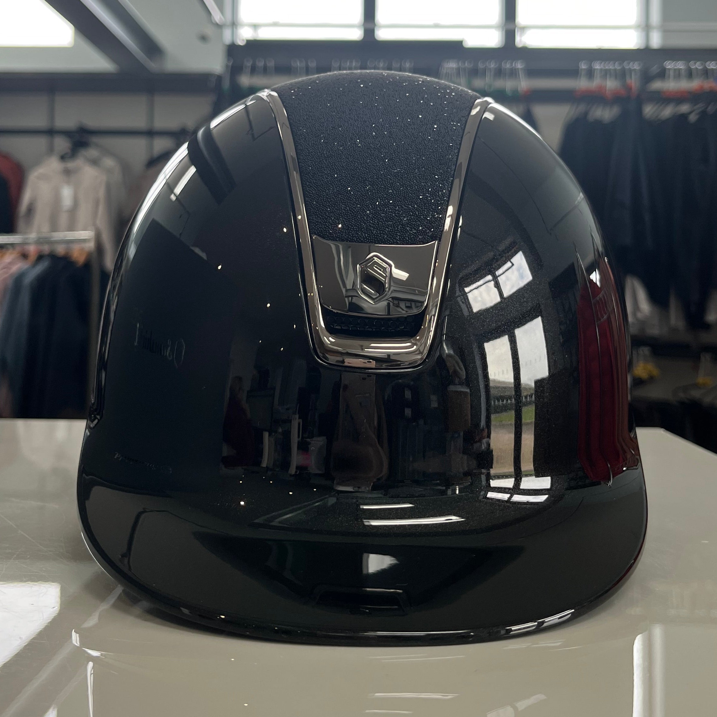 Samshield Black glossy crystal