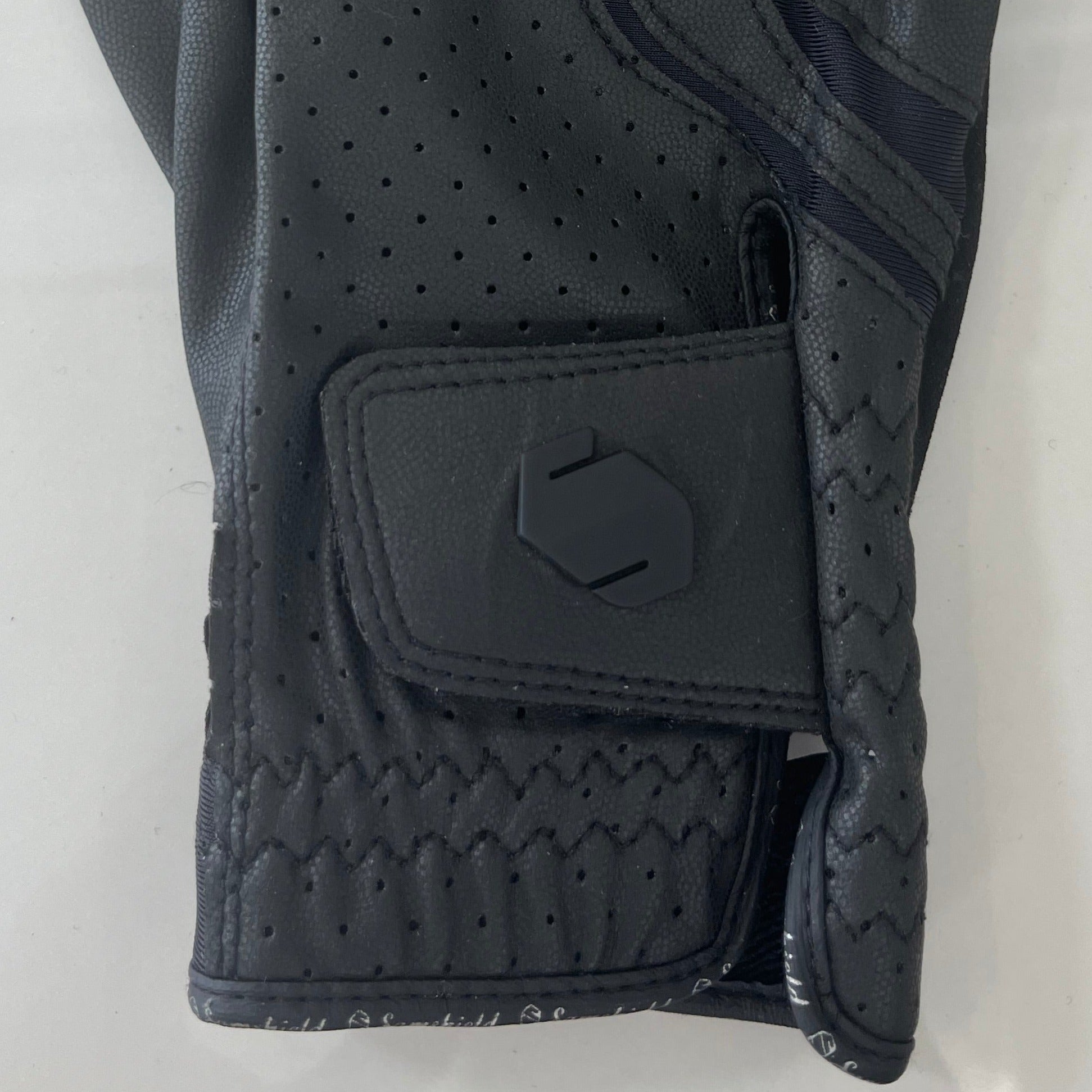 Samshield V-Skin Gloves - Hunter Black with matt black blazon