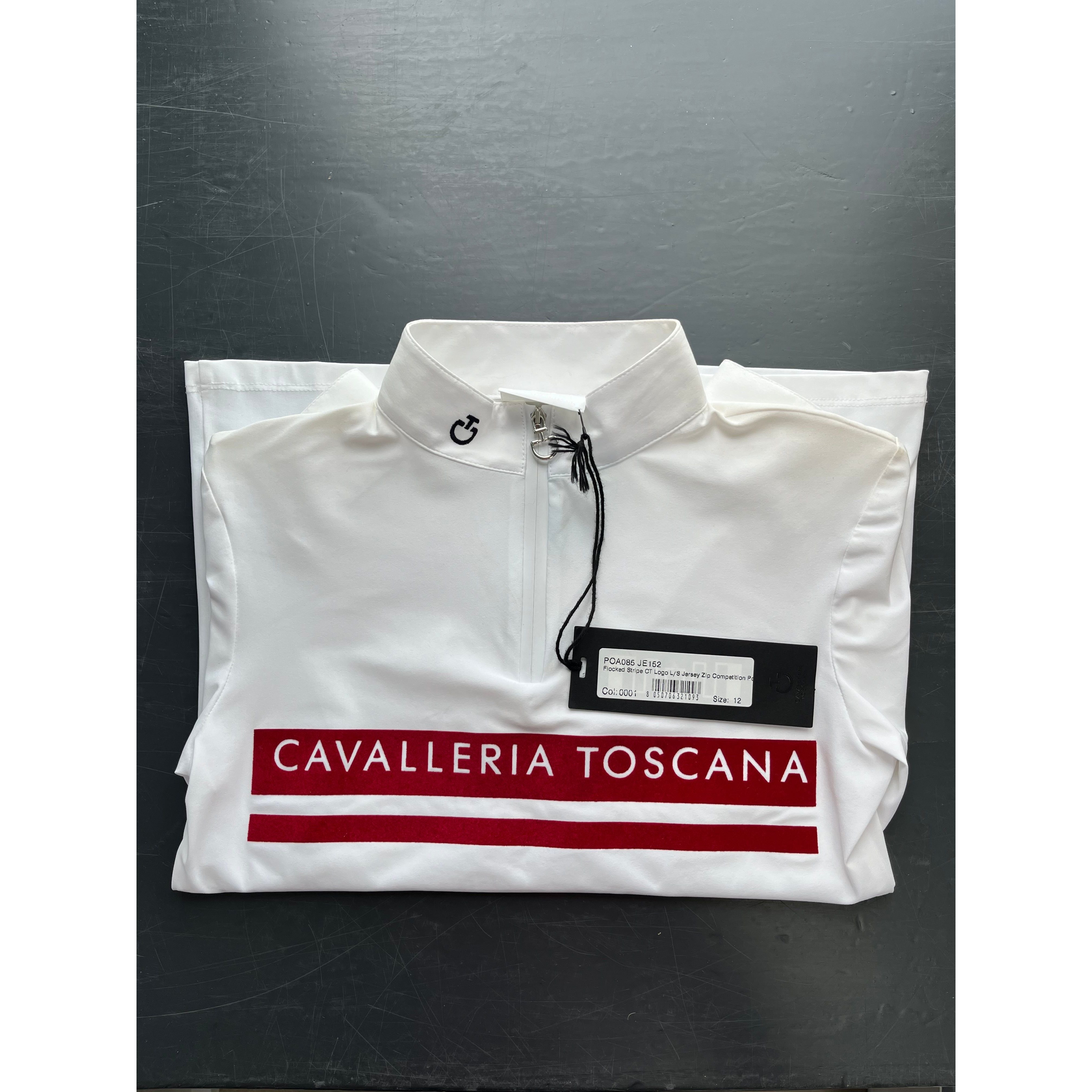 Cavalleria Toscana kids show shirt longsleeve POA085- age 12