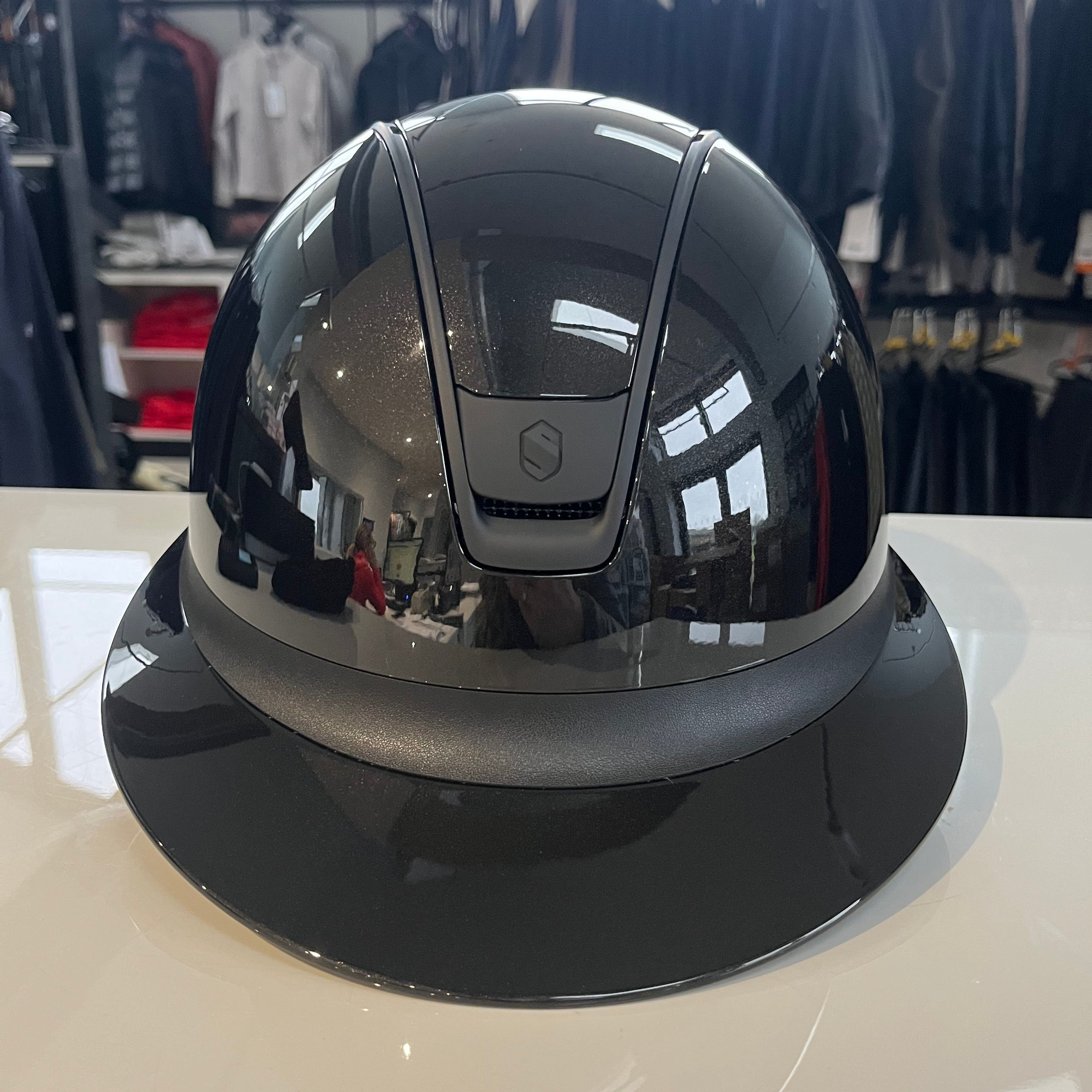 Samshield Miss Shield 2.0 Black glossy with matt black trim and badge- L