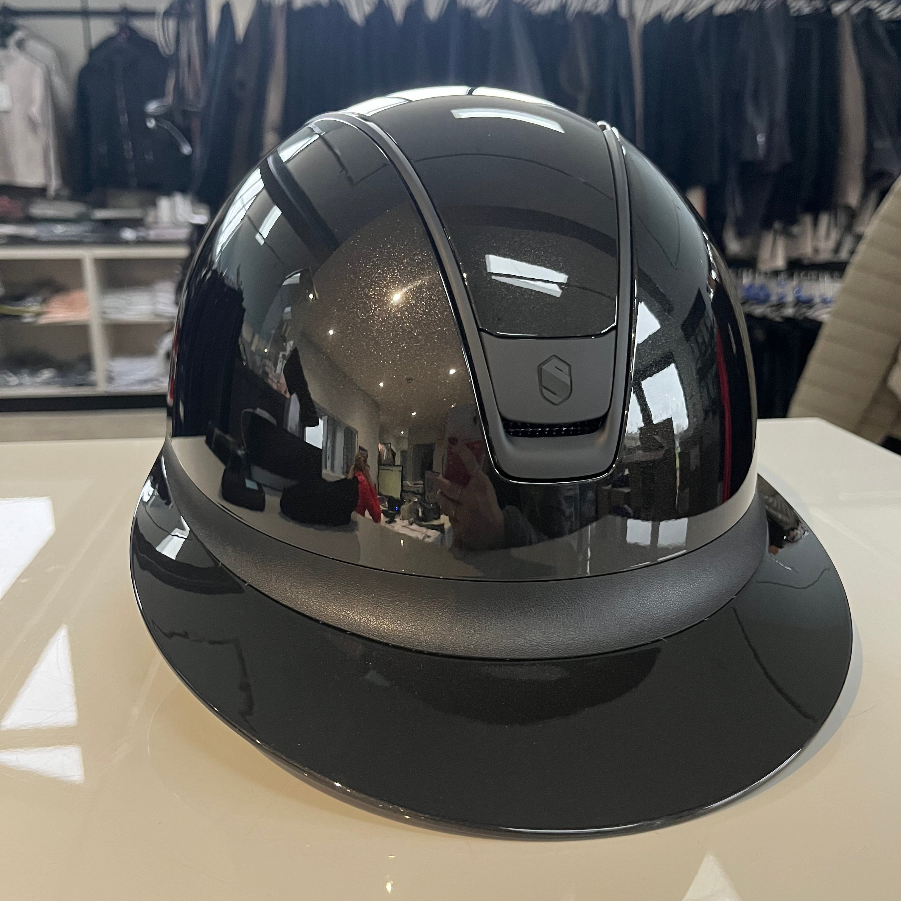 Samshield Miss Shield 2.0 Black glossy with matt black trim and badge- L