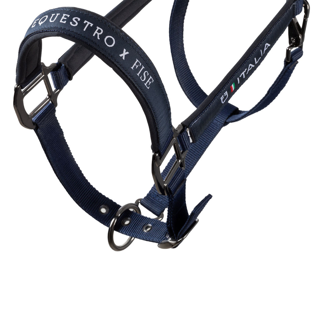 Padded halter double adjustment Equestro X FISE