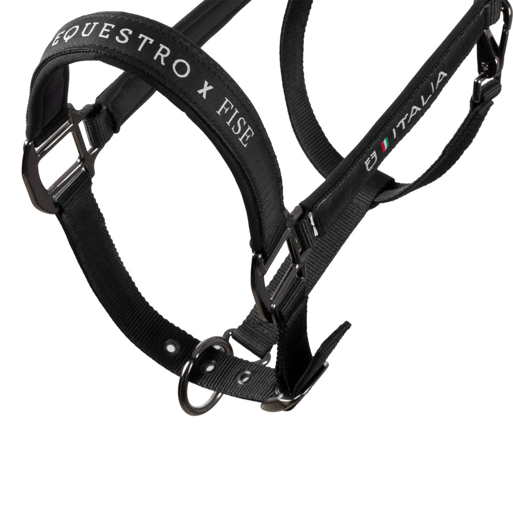 Padded halter double adjustment Equestro X FISE