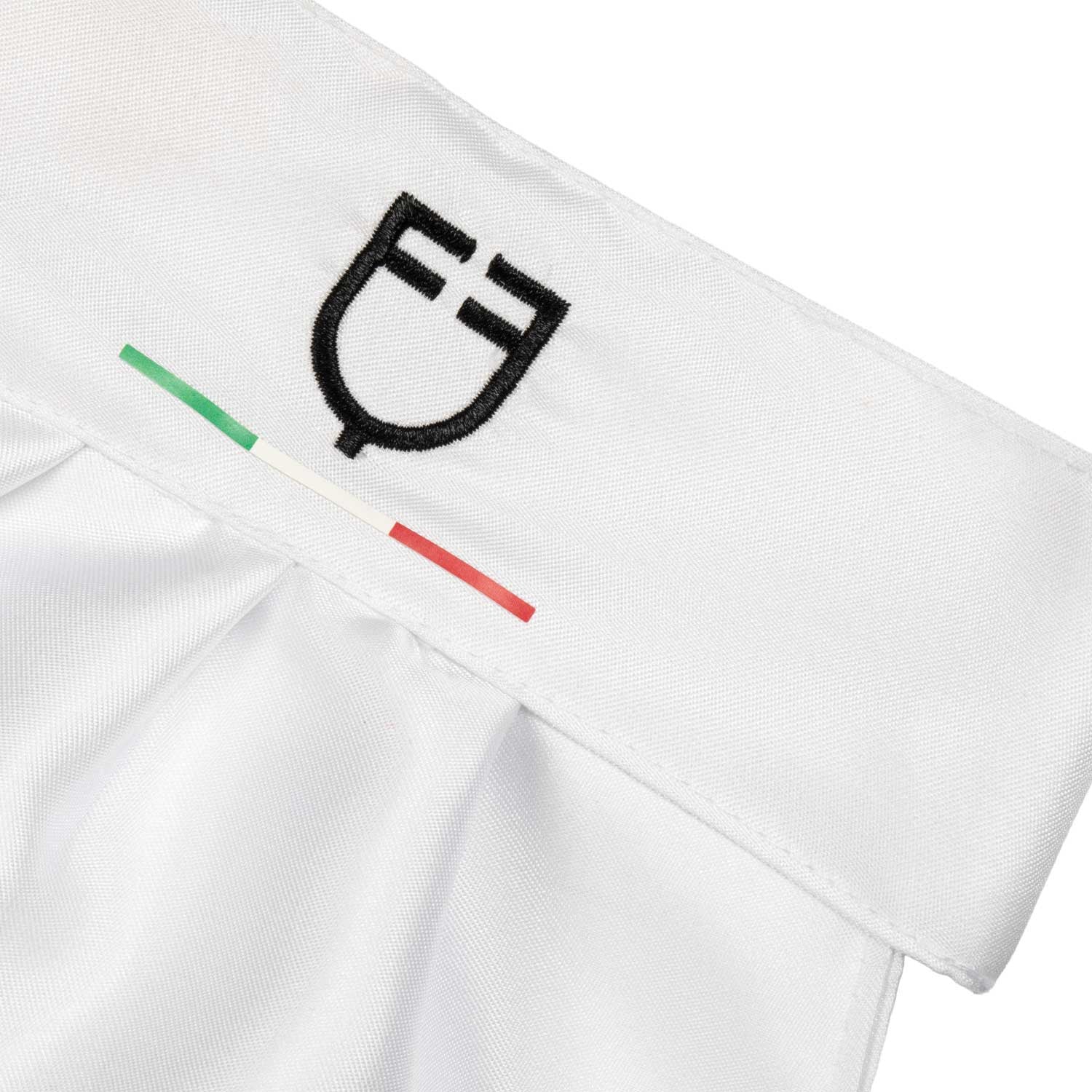 Competition plastron with embroidered logo Equestro X FISE