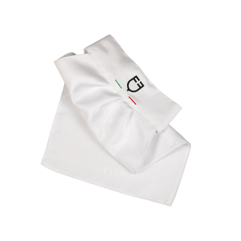 Competition plastron with embroidered logo Equestro X FISE