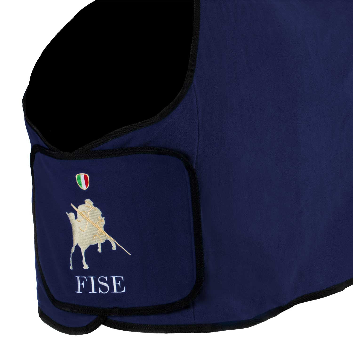 Fleece rug with front closure Equestro X FISE