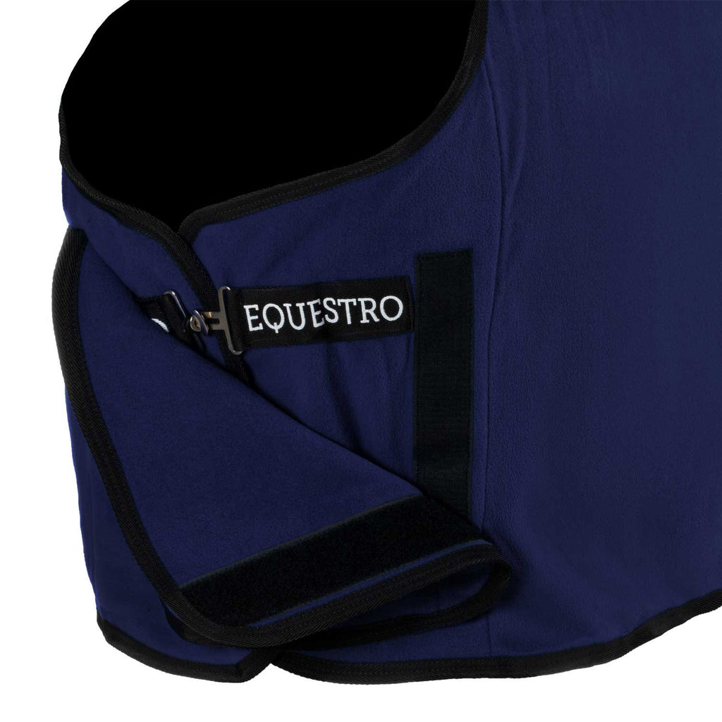 Fleece rug with front closure Equestro X FISE