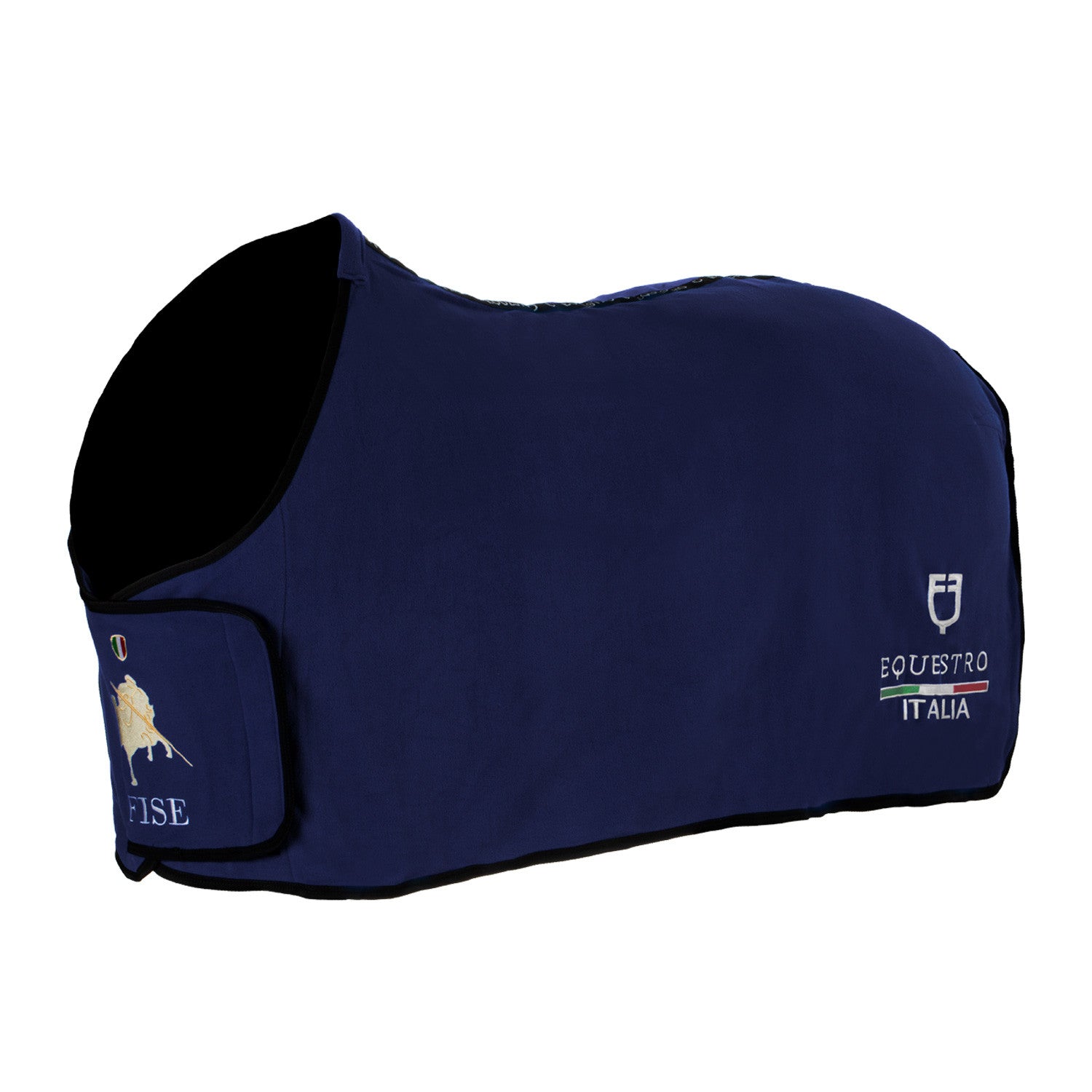 Fleece rug with front closure Equestro X FISE