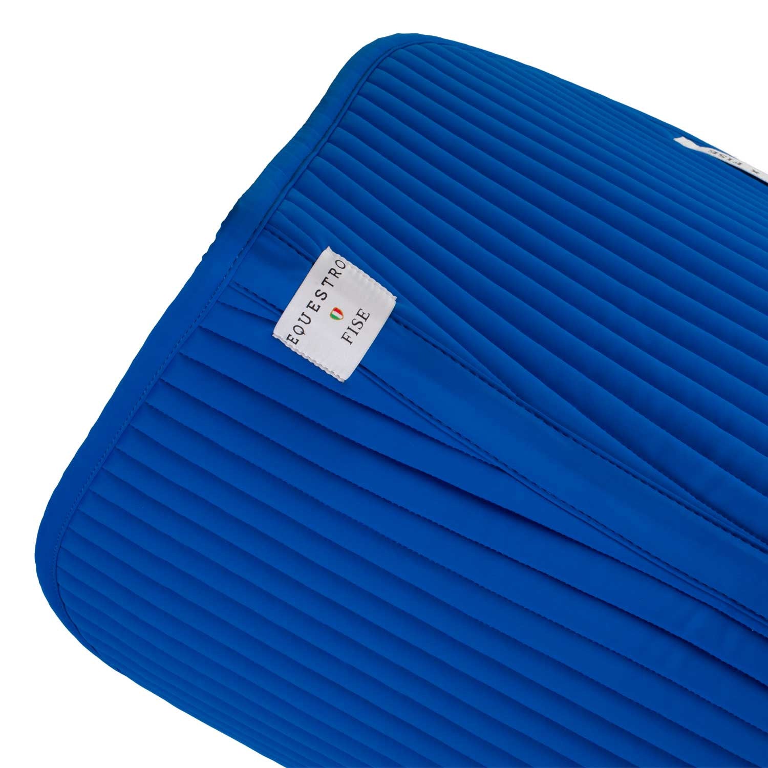Jumping saddle pad with embroidered logo Equestro X FISE