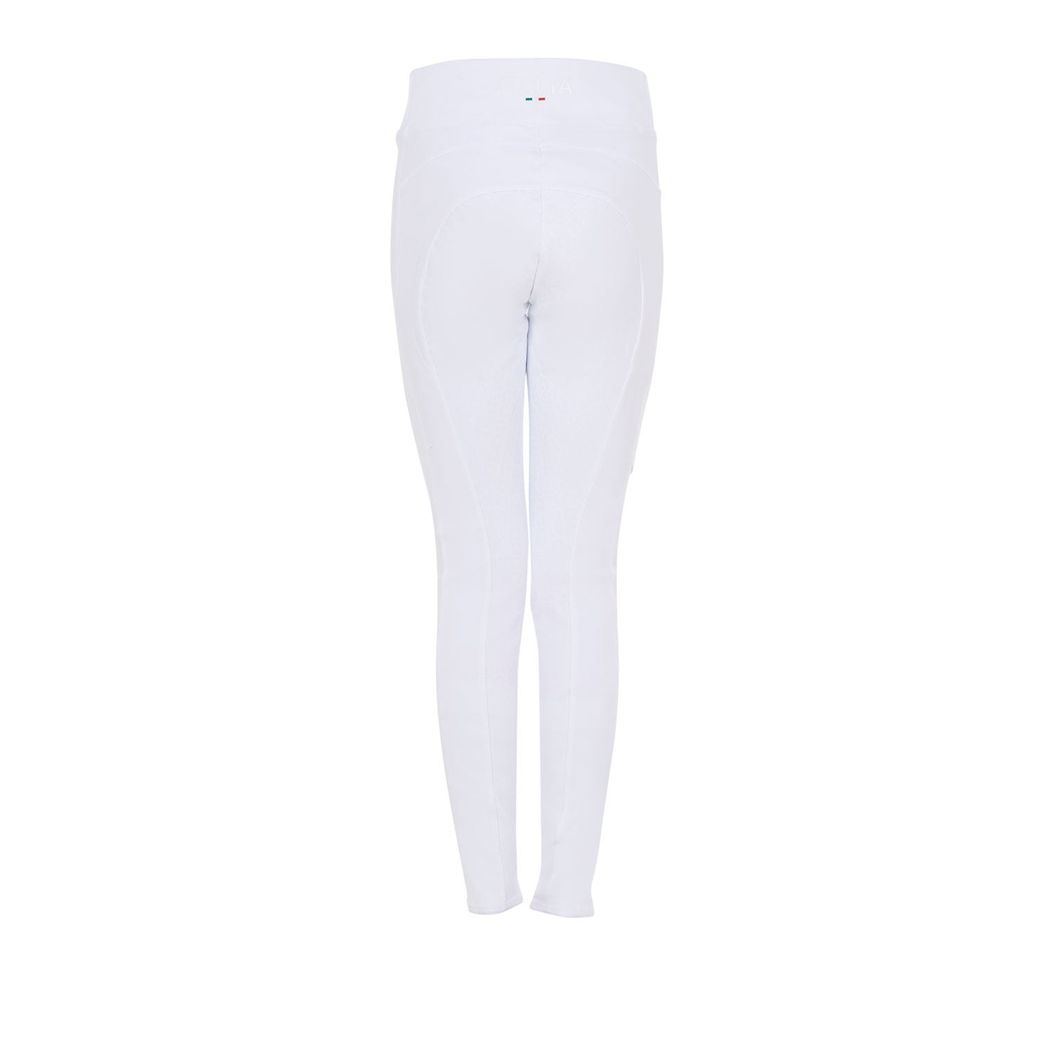 Girls' slim fit full grip leggings Equestro X FISE