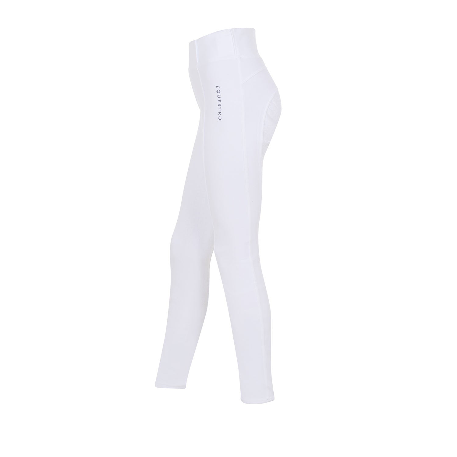 Girls' slim fit full grip leggings Equestro X FISE