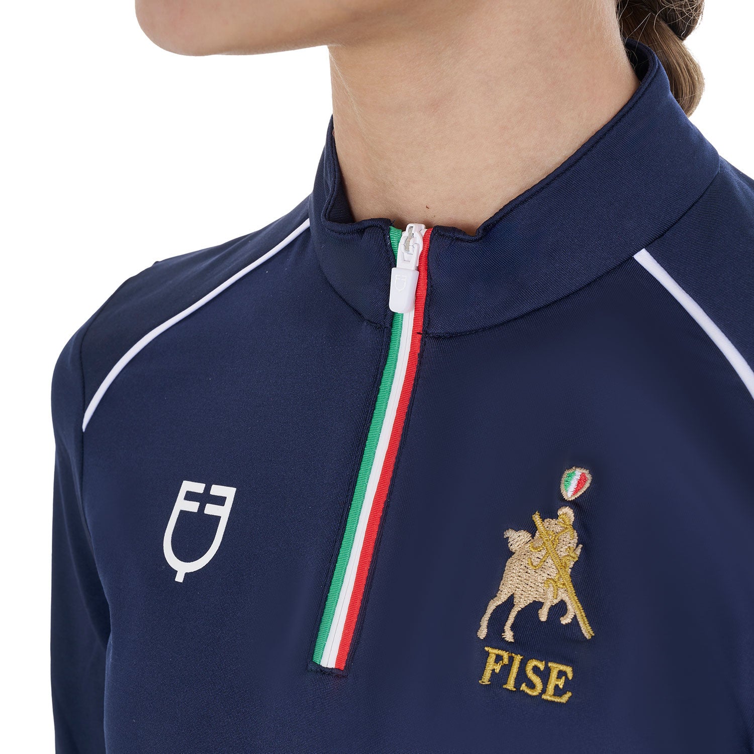 Kids' unisex training base layer Equestro X FISE