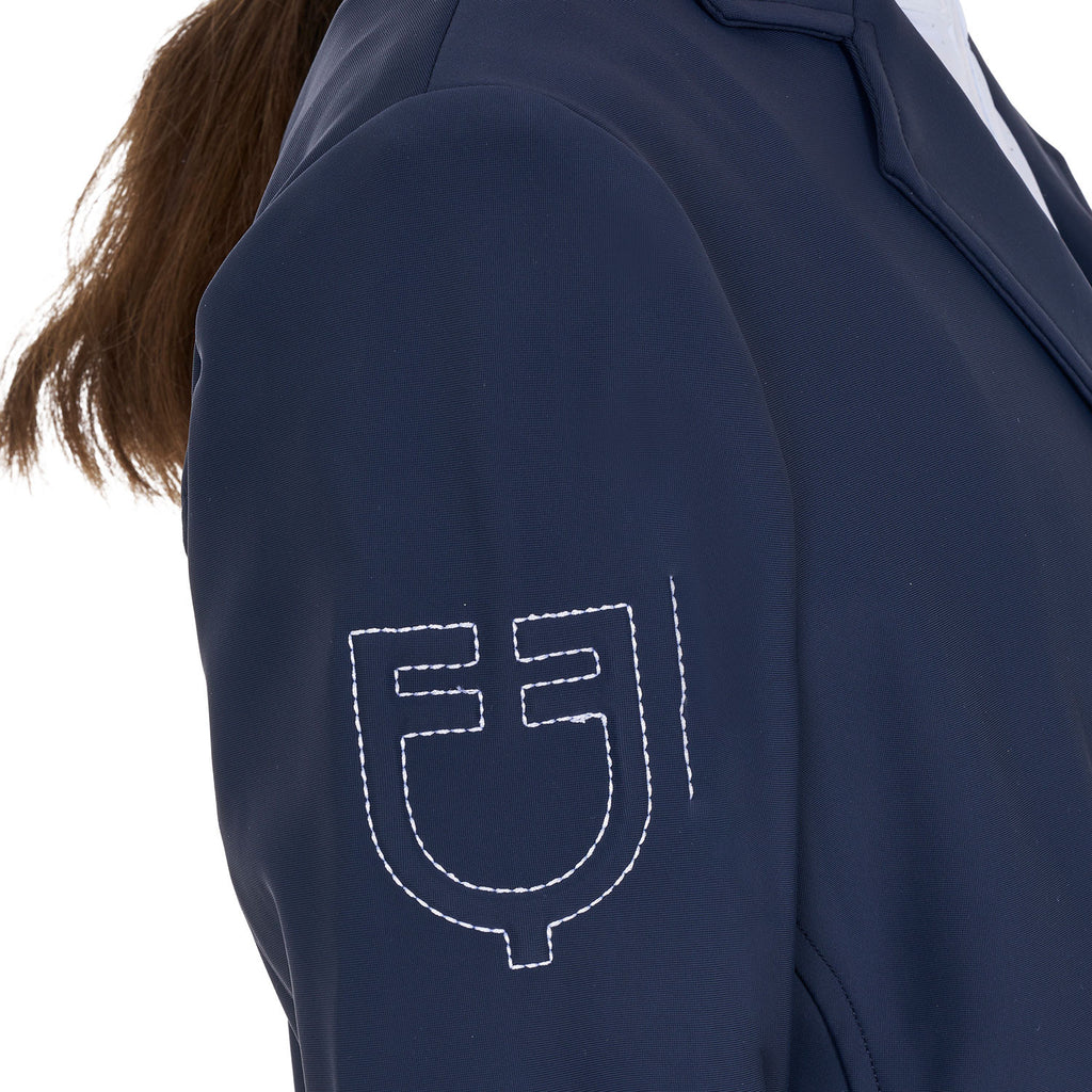 Kids' unisex three-button competition jacket Equestro X FISE