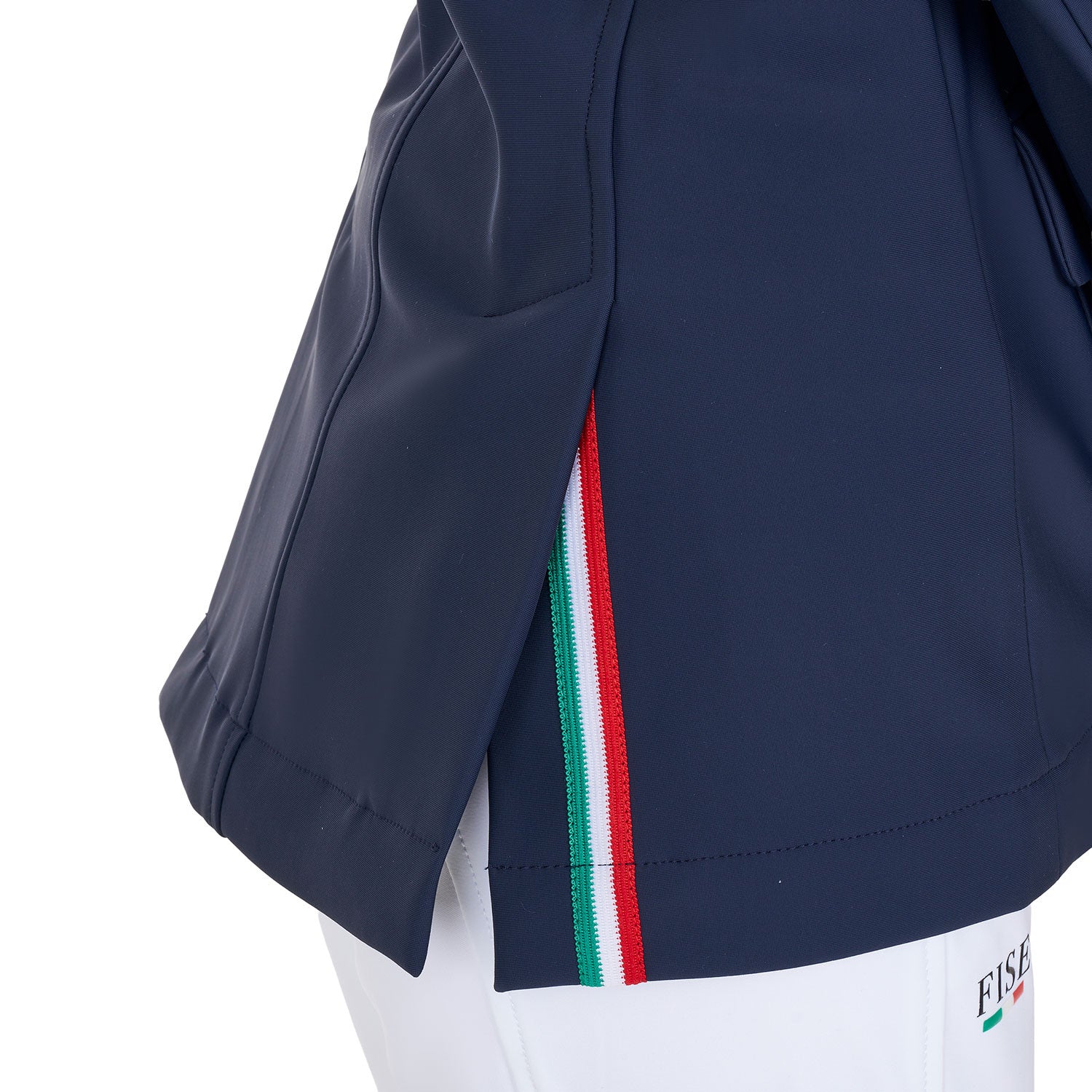 Kids' unisex three-button competition jacket Equestro X FISE