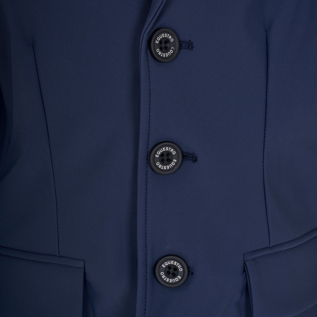 Kids' unisex three-button competition jacket Equestro X FISE