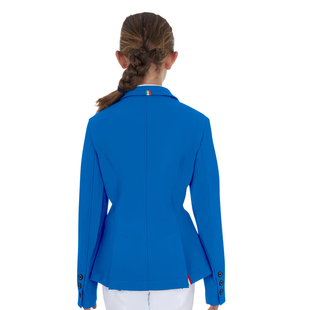 Kids' unisex three-button competition jacket Equestro X FISE