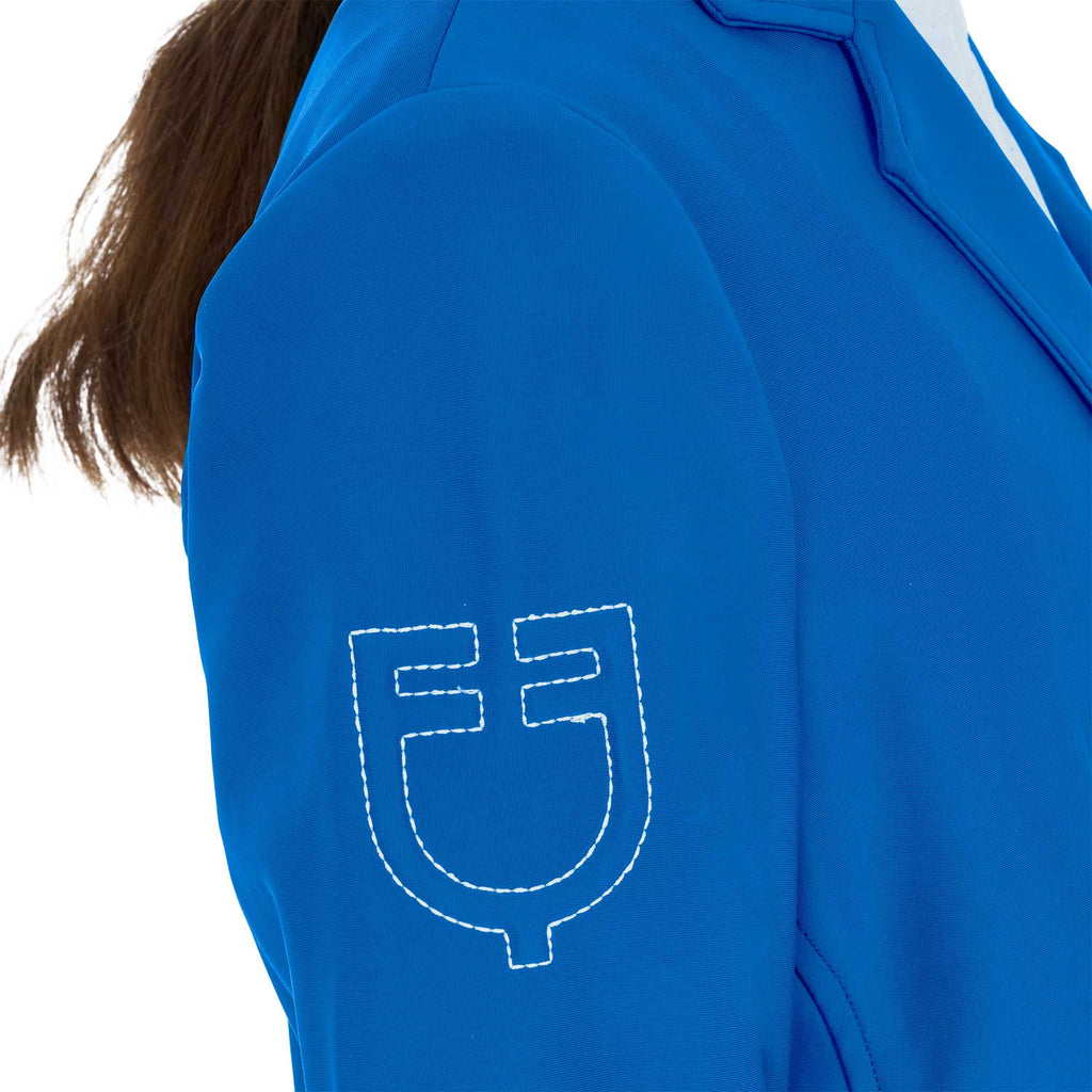 Kids' unisex three-button competition jacket Equestro X FISE