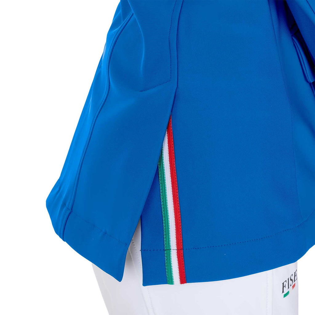Kids' unisex three-button competition jacket Equestro X FISE