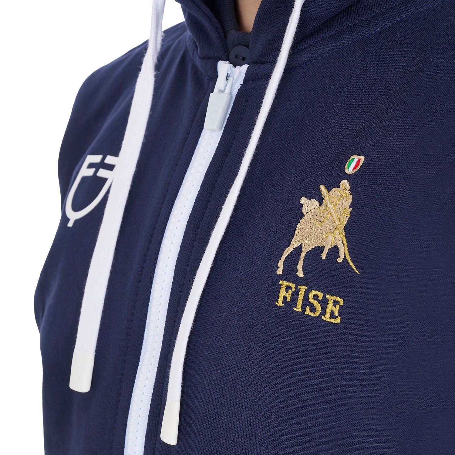 Kids' unisex hoodie Equestro X FISE