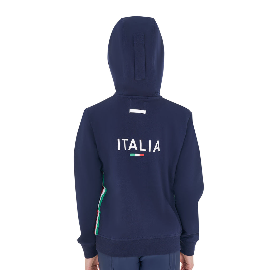 Kids'fleece unisex hoodie Equestro X FISE
