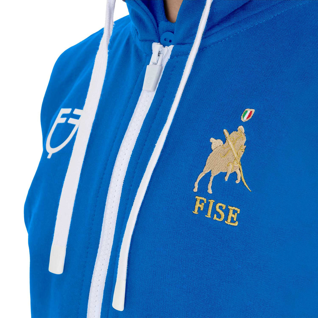 Kids'fleece unisex hoodie Equestro X FISE