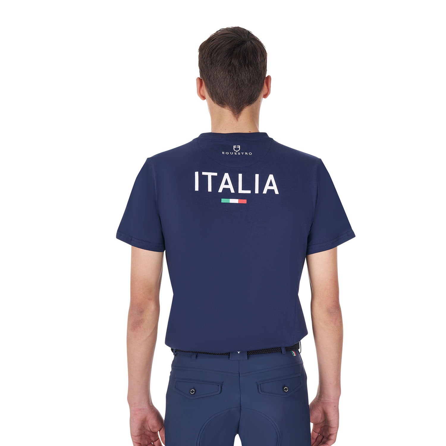 Men's slim fit T-shirt Equestro X FISE