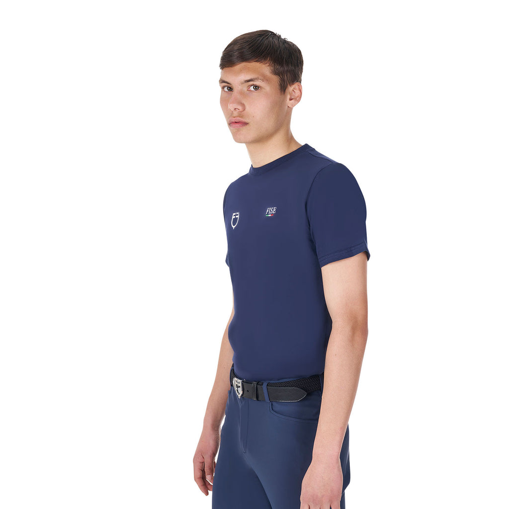 Men's slim fit T-shirt Equestro X FISE