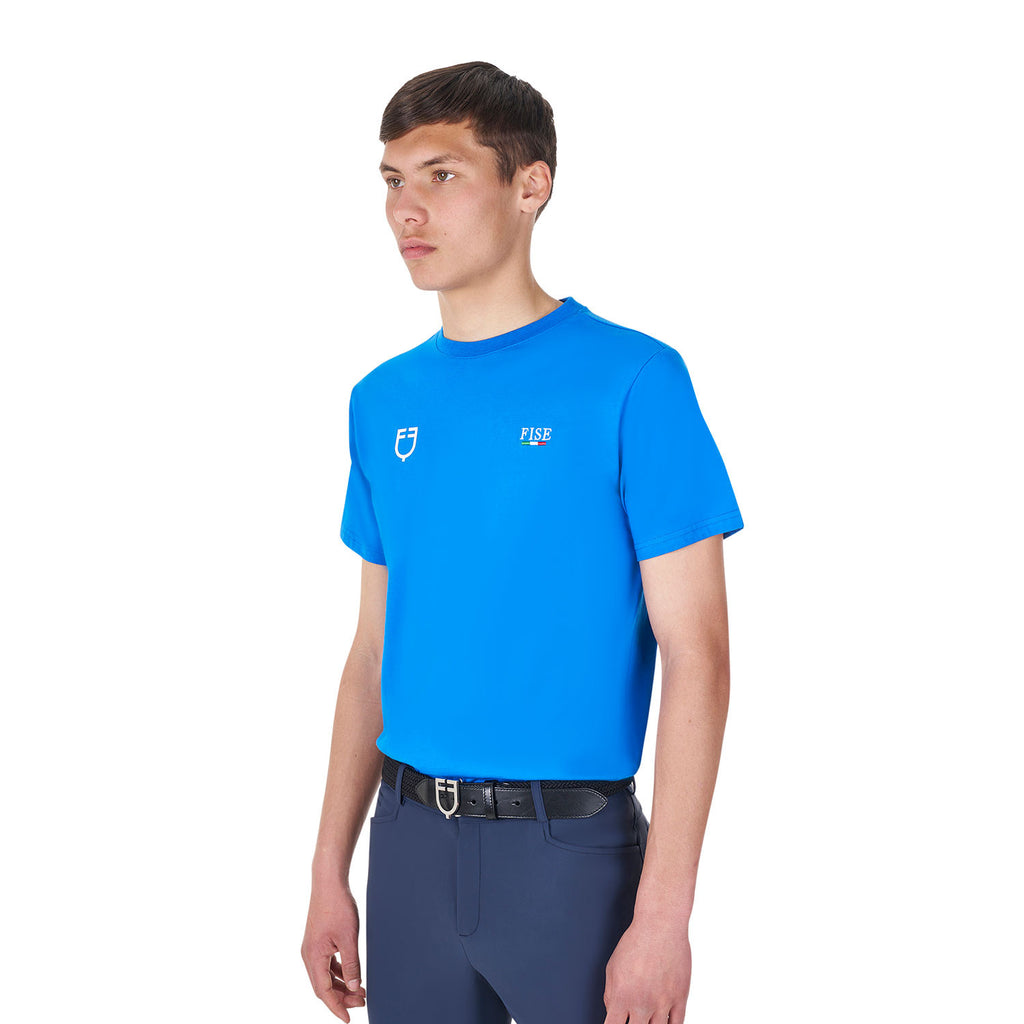 Men's slim fit T-shirt Equestro X FISE