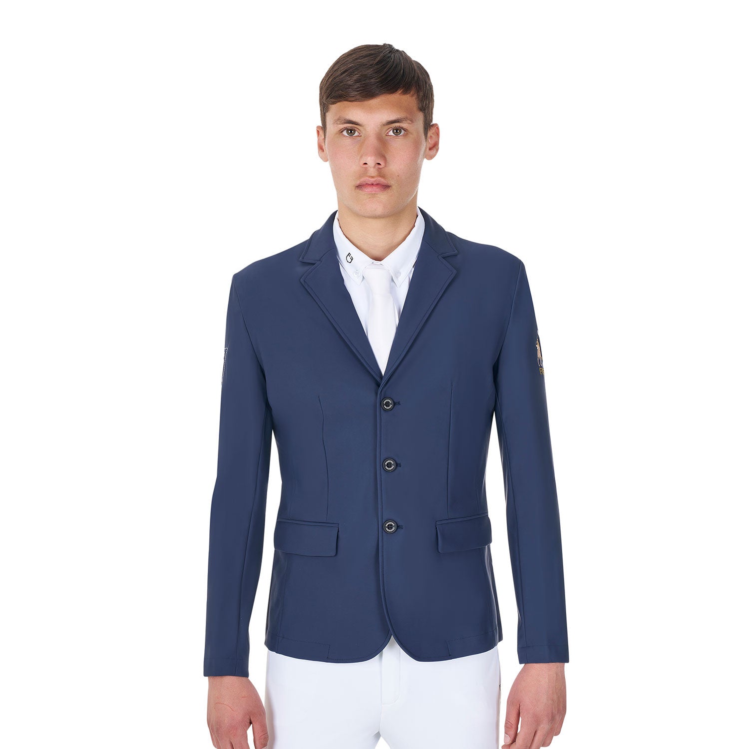 Men's three-button competition jacket Equestro X FISE
