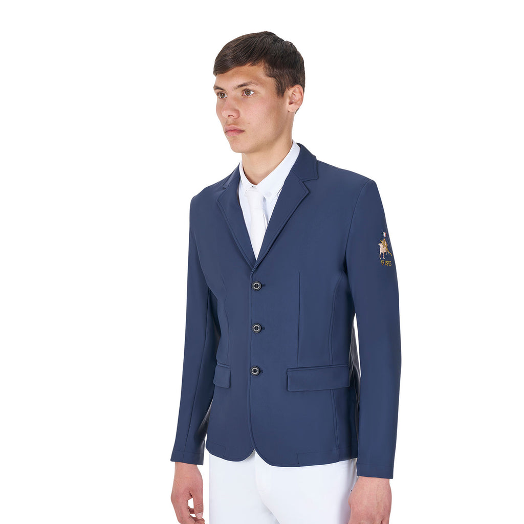 Men's three-button competition jacket Equestro X FISE