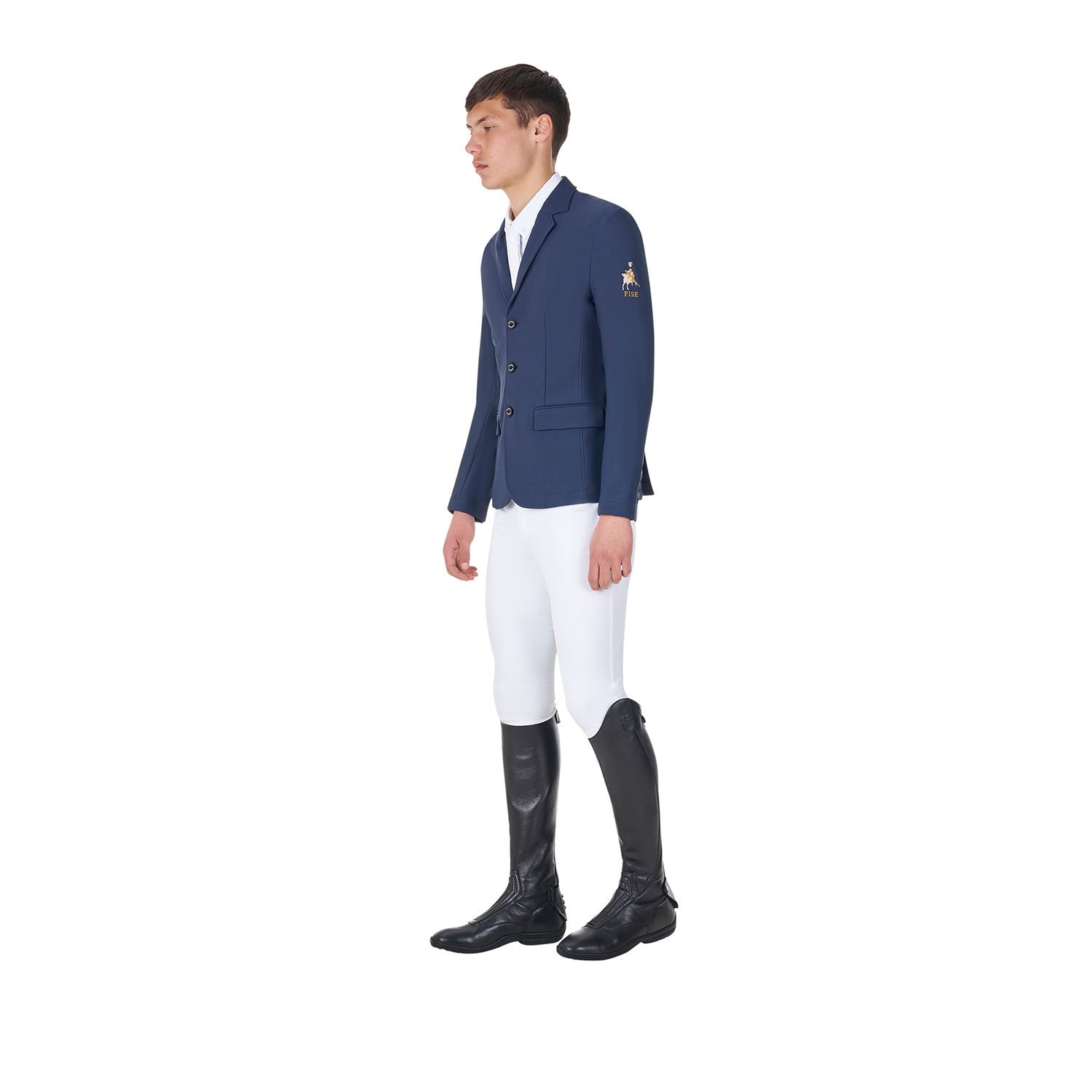 Men's three-button competition jacket Equestro X FISE